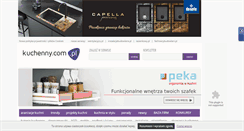 Desktop Screenshot of kuchenny.com.pl